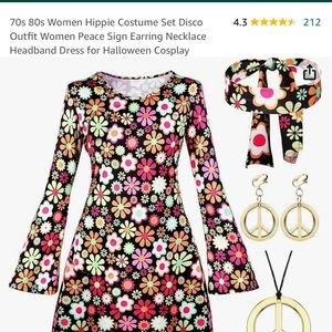 Women’s costume disco dress